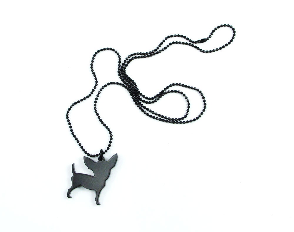Chihuahua Dog Necklace - SMALL