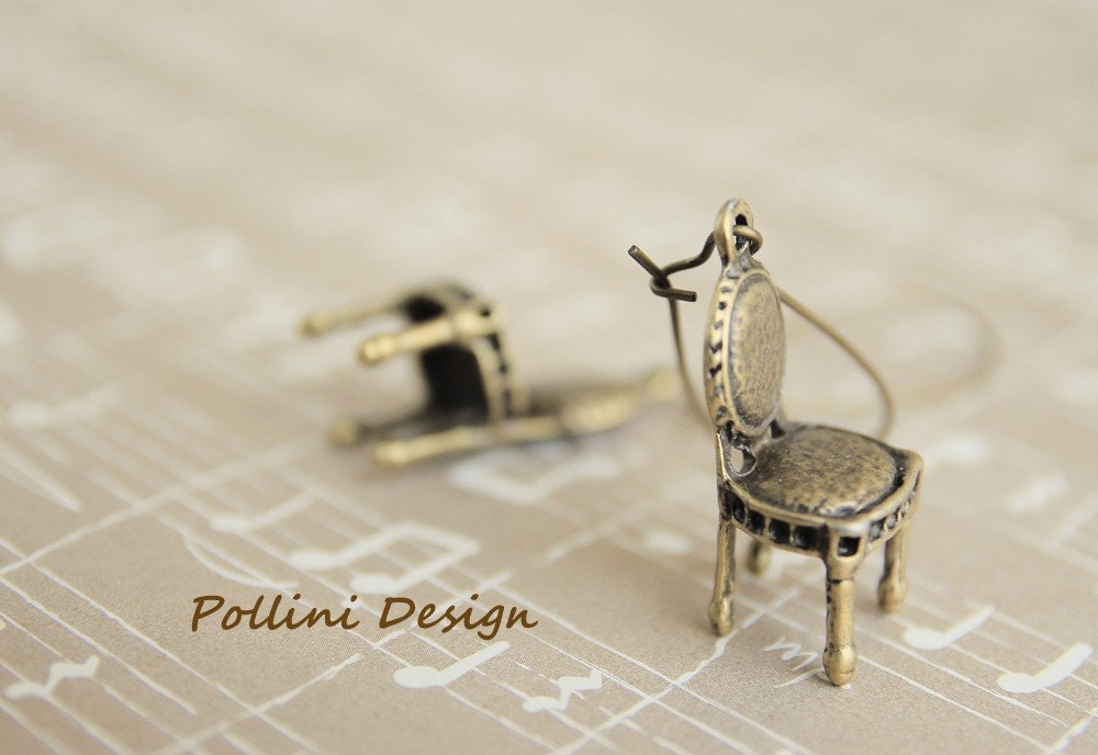 Have a Seat Earrings (VER-65)