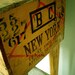 Shipping Crate Side Table (Cutty Shark Whisky) 12in. x 17in. x 26in. -- FREE SHIPPING