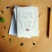 it takes a long time to grow young  // 1 pc greeting card