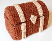 crochet pattern - toy chest