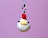 amigurumi rooster amiegg strap