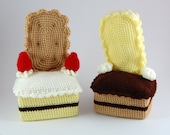 amigurumi pattern - cake couches