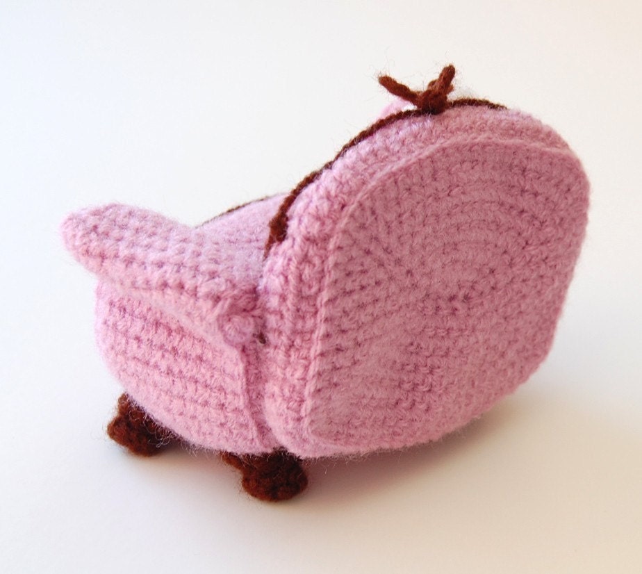 amigurumi pattern - armchair