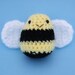 amigurumi bee amiegg amigurumi egg