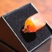 Carnelian & Copper Wire Wrapped Ring Bohemian Jewelry