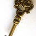 Ornate Brass Skeleton Key