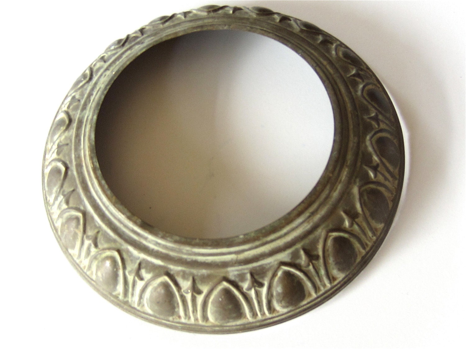 Ornate Brass Lamp Part