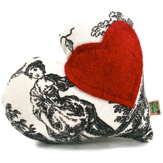 Extra Durable Dog Toy Valentine All My Heart - "DOUBLE FABRIC LAYER Construction"