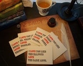 Harry Potter Card Set of 5