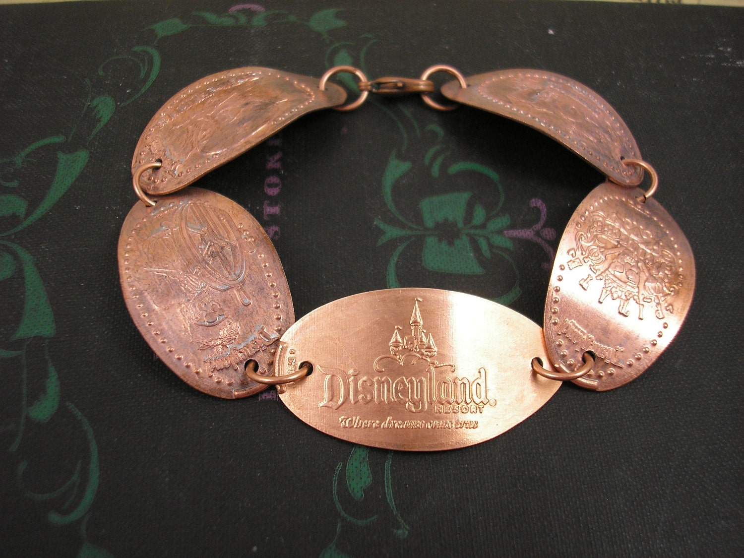 Disney's PIRATES of the Carribean - Smashed Penny Bracelet - Limited Edition 2011