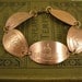 Disney Winnie the Pooh Characters - Smashed Penny Bracelet . Upcycled Statement Bracelet - Limited Edition