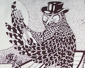 Owl and the Pussycat Pillow