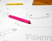 Printable Coloring Book - Monsters (304)