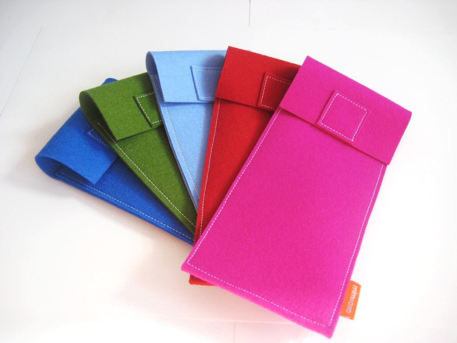 Knitting Needle Case / Organizer in pure wool felt