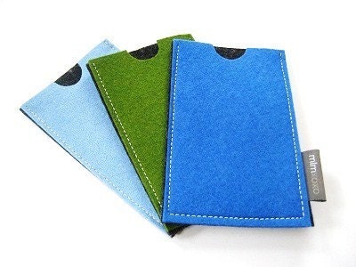 iPhone Case in pure wool felt