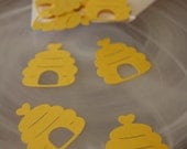 Bumble Bee Hive Heart Table Confetti / Party Decorations
