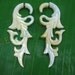SUPER SALE mother of pearl shell tribal earrings