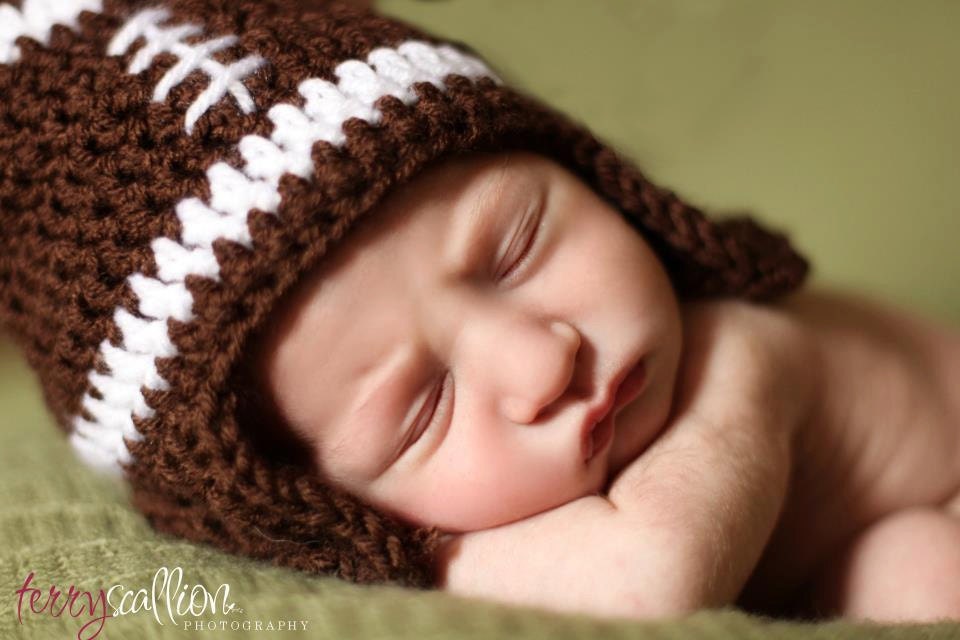 Newborn Football Hat