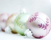 Pastel Christmas- Chrsitmas Ornament Decor, Pastel, Holiday, Christmas, Holiday Wall Art, 5x7 print - BreeMadden
