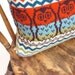Owl Design Fairisle Knitted Cushion Pillow Bright Colours