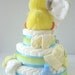 Just Ducky rubber duck gender neutral diaper cake