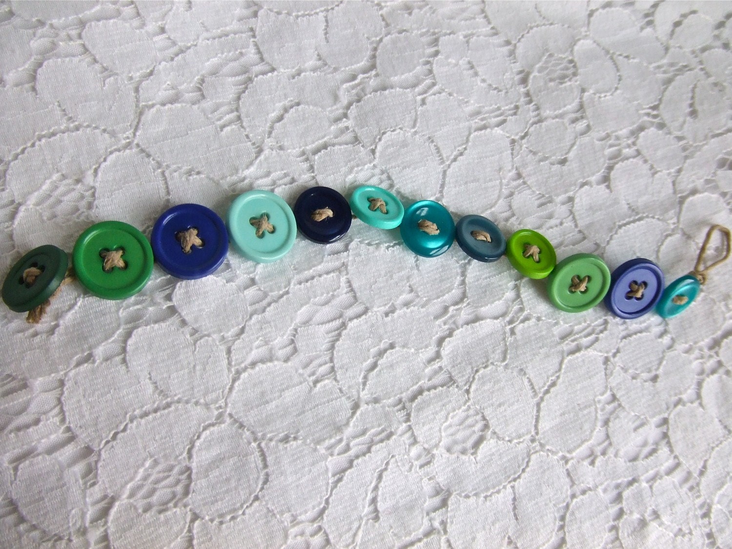 Button Bracelet- Mermaids