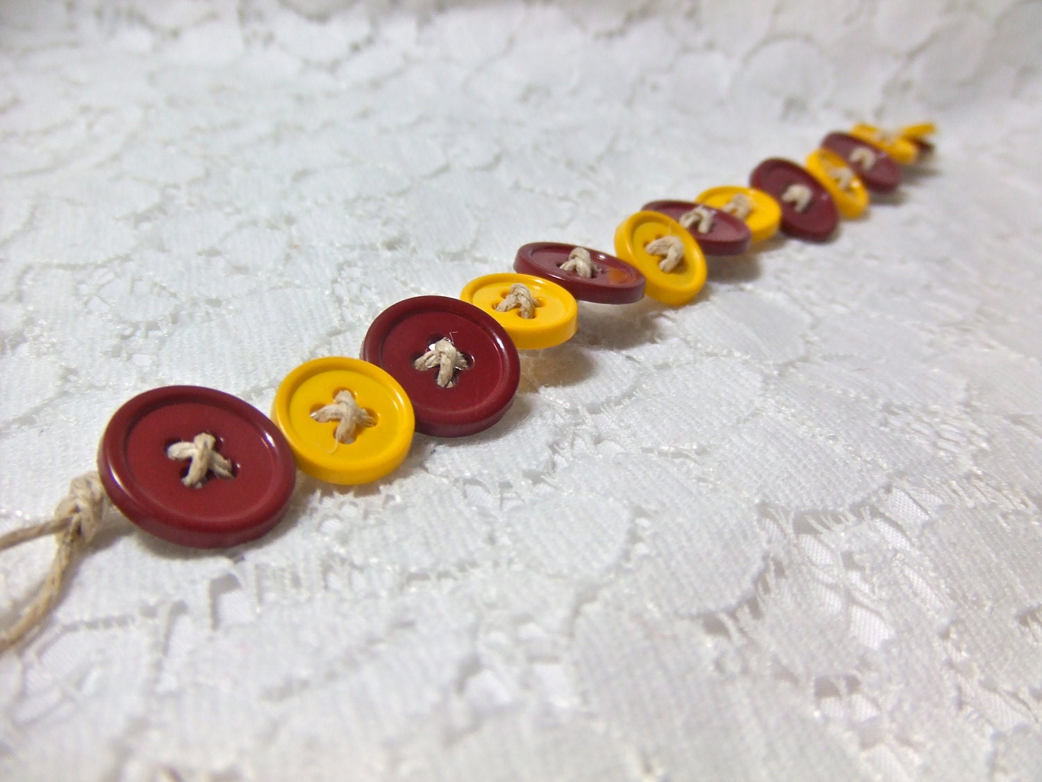 Gryffindor- Button Bracelet