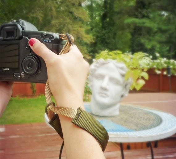 New Color - Black DSLR Wrist Strap Camera Strap