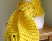 Sunny Yellow scarf