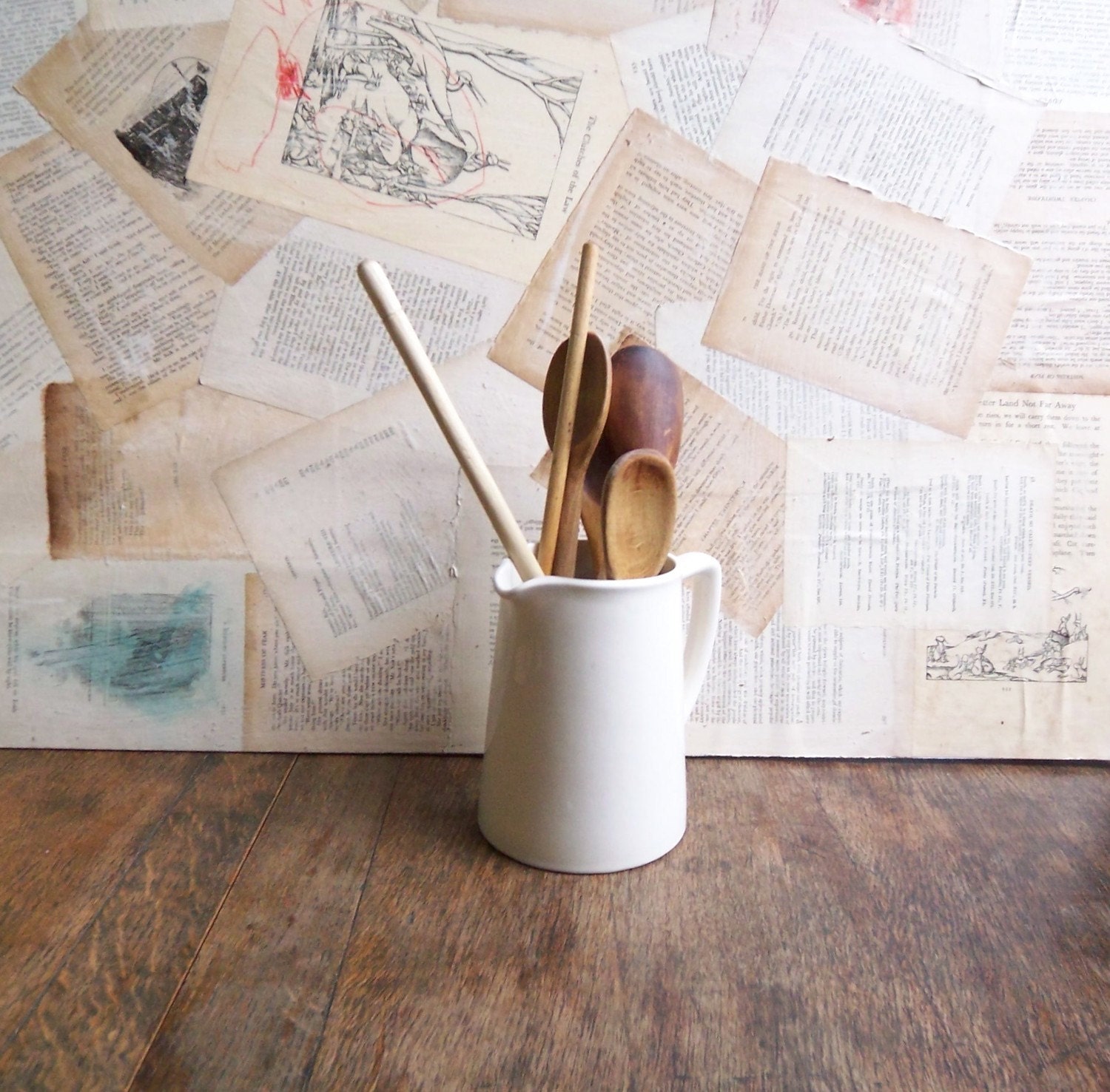white ridgeway ceramic jug
