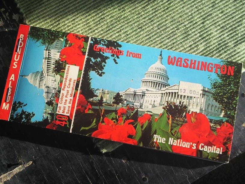 Vintage Washington DC Postcards Bonus Album of 20