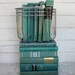 Ocean Books Instant Library Collection Decorative Books Photography Props Turquoise Books by the Foot Teal Green