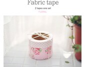 Roll Fabric Reform Tape Decoration for Diary Photo Note etc -Floral