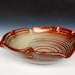Reserved for Karen. Large Honey Red Bowl