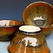 Small Bowls Burnt Umber