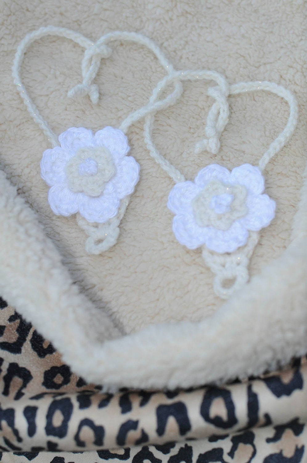 Baby Barefoot Sandals. Girl stylish foot wear for those tiny earth bound toes.
