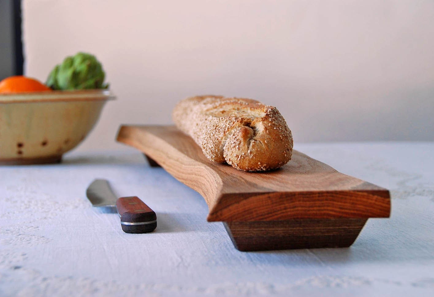 Baguette Board Cutting Board Featured in Martha Stewart's Whole Living Gift Guide
