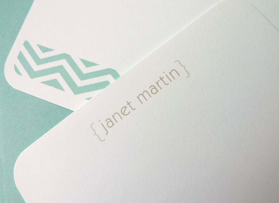 Chevron Personalized Stationery Set, Personalized Thank You Notes