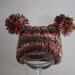 Baby Jester Pom Pom Beanie Hat - Pink Camouflage Newborn - 3 months