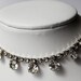 Vintage Rhinestone Choker Signed Kramer