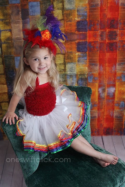 Rainbow Primary TuTu Set - Npictures Boutique