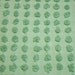 Mint Green Fluffy Popcorn Morgan Jones Vintage Chenille Bedspread Fabric 36 x 24 Inches