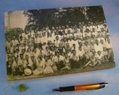 Retro Sketchbook with Vintage 1931 Handy Andy Company Picnic Photo