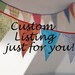 Custom Listing for lacie713