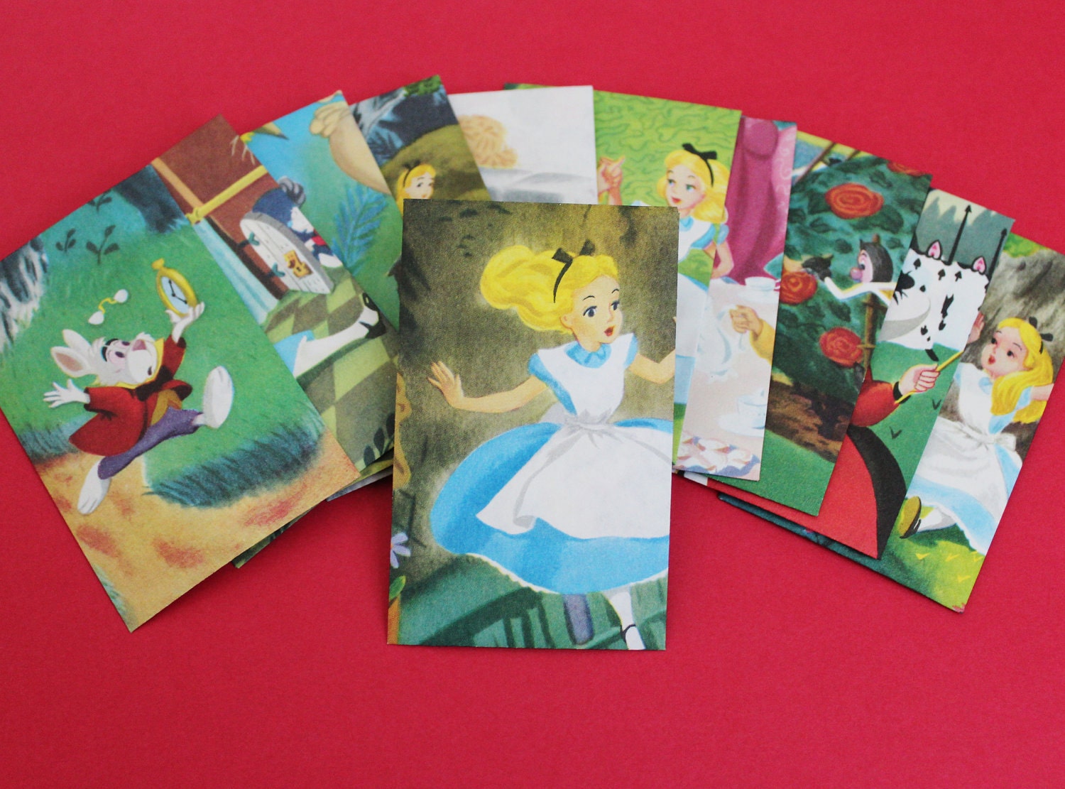 Alice in Wonderland Mini Envelopes