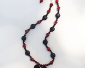 Black Bow necklace
