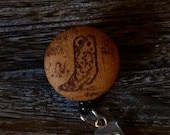 Cowboy Boot Badge Reel