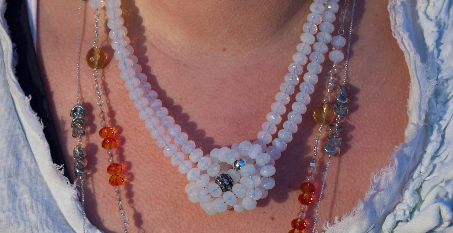 The Knot - Milk White - Spring 2012 Color - Free Shipping