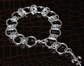 ROYALTY - fine silver chain bracelet